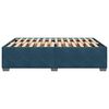 vidaXL Estructura de cama de terciopelo azul 140x200 cm