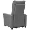 vidaXL Sill&oacute;n de masaje elevable tela gris claro