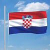 vidaXL Bandera de Croacia 90x150 cm