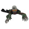 vidaXL Zombie rastreador de Halloween SPOOKA Verde 110 x 50 x 21 cm