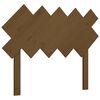 vidaXL Cabecero de cama madera maciza de pino marr&oacute;n miel 104x3x80,5cm