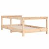 vidaXL Estructura de cama para ni&ntilde;os madera maciza de pino 70x140 cm