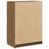 vidaXL Aparador madera maciza de pino marrón miel 60x36x84 cm