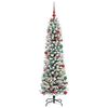vidaXL &Aacute;rbol de Navidad artificial 180 cm PVC, Metal y Pl&aacute;stico