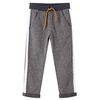 Pantal&oacute;n de ch&aacute;ndal infantil gris oscuro m&eacute;lange 140
