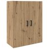 vidaXL Armario de pared 2 pcs Roble artesanal 69,5 x 34 x 90 cm
