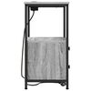 vidaXL Armario de Noche con caj&oacute;n 2 pcs Gris Sonoma 40 x 31 x 60 cm