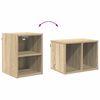 vidaXL Mueble colgante Roble Sonoma 30 x 29,5 x 40 cm