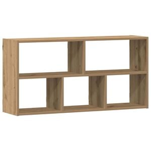 vidaXL Estante de pared madera ingenier&iacute;a roble artisian 100x25x50 cm
