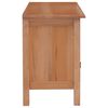 vidaXL Mueble para TV madera maciza de caoba 100x30x45 cm