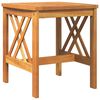 vidaXL Mesa lateral Madera de Acacia S&oacute;lida Aceite Natural