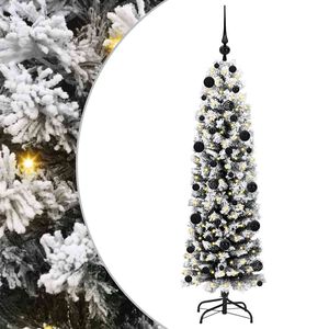vidaXL &Aacute;rbol de Navidad artificial Verde 150 cm PVC, Acero y Pl&aacute;stico