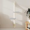 vidaXL &Aacute;rbol rascador para gatos de pared gris claro 108 cm