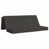 vidaXL Sof&aacute; Cama Plegable 180 x 67 x 45 cm Gris oscuro