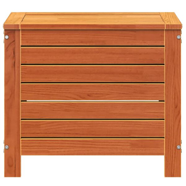 vidaXL Taburete de jard&iacute;n madera de pino marr&oacute;n cera 62x31,5x52 cm