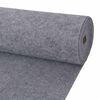 vidaXL Alfombra Gris 1,2 x 20 m Poli&eacute;ster