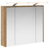 vidaXL Armario con espejo de ba&ntilde;o Roble artisan 73,5 x 16 x 62,5 cm