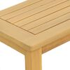 vidaXL Mesa consola de jard&iacute;n madera maciza de acacia 110x40x75 cm