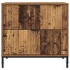 vidaXL Mesa de Noche con caj&oacute;n Madera vieja 63.5 x 36 x 61 cm