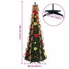 vidaXL Árbol de Navidad artificial con 150 LED Verde 180 cm PVC