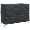 vidaXL Funda para muebles Liso Negro 140 x 70 x 90 cm 420D