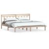 vidaXL Estructura de cama de madera maciza de pino 160x200 cm