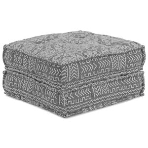 vidaXL Unidad de Sof&aacute; Modular Tela Gris Claro 70 x 70 x 36 cm