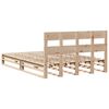vidaXL Estructura de cama sin colch&oacute;n madera maciza de pino 140x190 cm