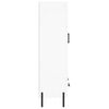 vidaXL Aparador alto madera de ingenier&iacute;a blanco 69,5x31x115 cm