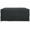 vidaXL Funda para muebles Liso Negro 300 x 250 x 100 cm 420D