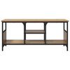 vidaXL Gabinete de TV Roble artesanal 100 x 35 x 45 cm