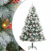vidaXL &Aacute;rbol de Navidad artificial con tiras LED verde y 240 cm
