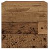 vidaXL Muebles de pared para TV 2 uds madera envejecida 30,5x30x30 cm