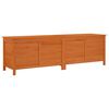 vidaXL Arc&oacute;n de jard&iacute;n madera maciza abeto marr&oacute;n 198,5x50x56,5 cm