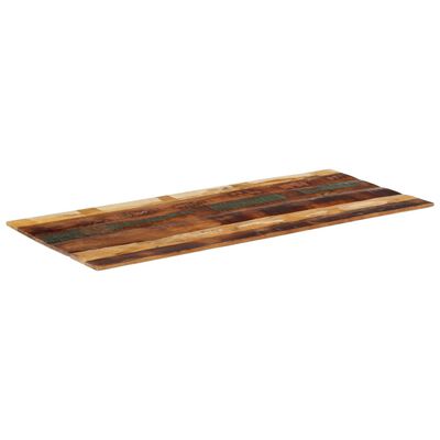 vidaXL Tablero de mesa rectangular 60x140 cm 15-16 mm madera maciza