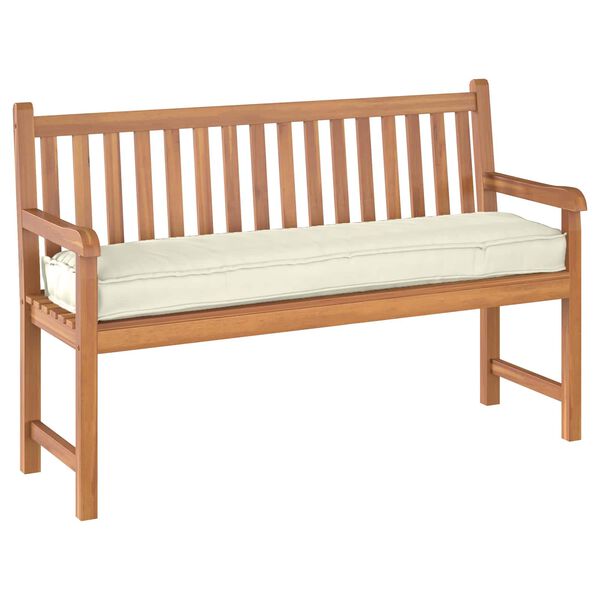 vidaXL Coj&iacute;n Crema 150 x 40 x 8 cm Tela Oxford