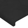 vidaXL Cama box spring con colch&oacute;n terciopelo negro 120x200 cm