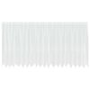 vidaXL Cortina de Encaje Blanco 140 x 500 cm Poli&eacute;ster