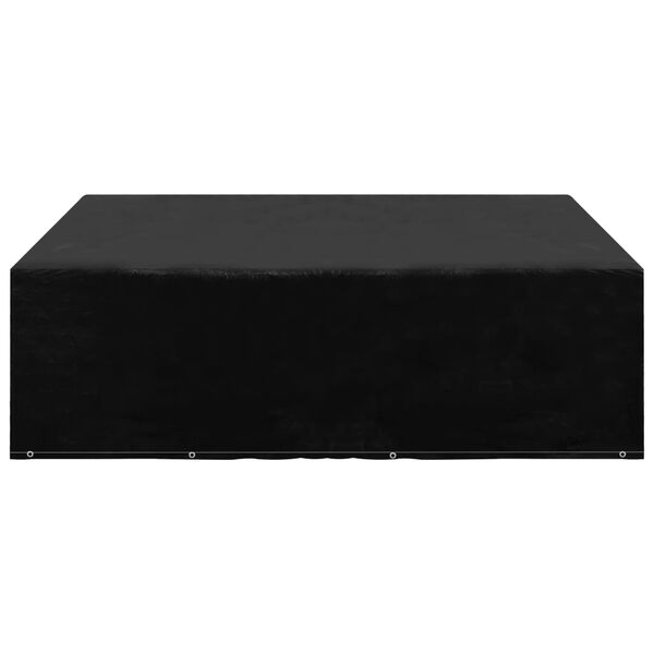 vidaXL Cubierta para muebles de jardín 12 ojales 250x250x70 cm
