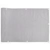 vidaXL Pantalla de privacidad de balc&oacute;n PVC gris 700x120 cm