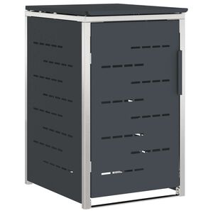 vidaXL Almacenamiento de contenedor con ruedas for 1 Bin 240L