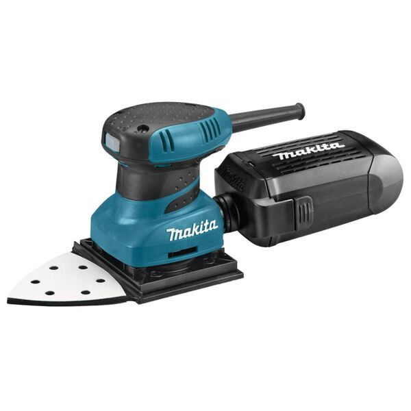 Makita Lijadora orbital 200 W azul y negro