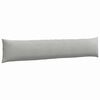 vidaXL Cojines de sofá 2 pcs Gris Claro 200 x 40 cm tela