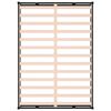 vidaXL Estructura de cama madera maciza negra 120x200 cm