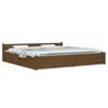 vidaXL Estructura de cama con cajones marr&oacute;n miel 180x200 cm