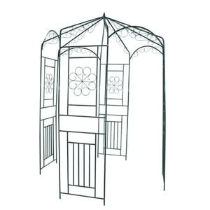vidaXL Arco de jard&iacute;n 250 cm verde oscuro