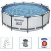 Bestway Piscina de acero Pro MAX 366x100 cm