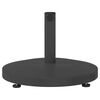 vidaXL Base para sombrilla Gris oscuro 48 x 48 x 32 cm