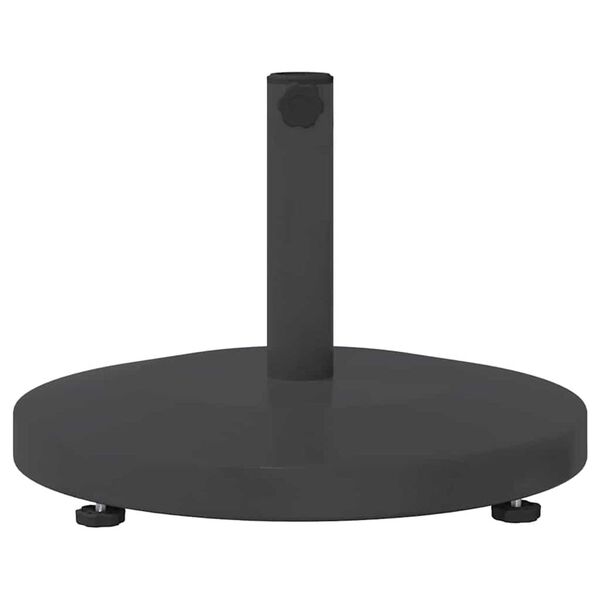 vidaXL Base para sombrilla Gris oscuro 48 x 48 x 32 cm