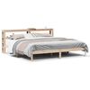 vidaXL Estructura de cama sin colch&oacute;n madera maciza de pino 180x200 cm